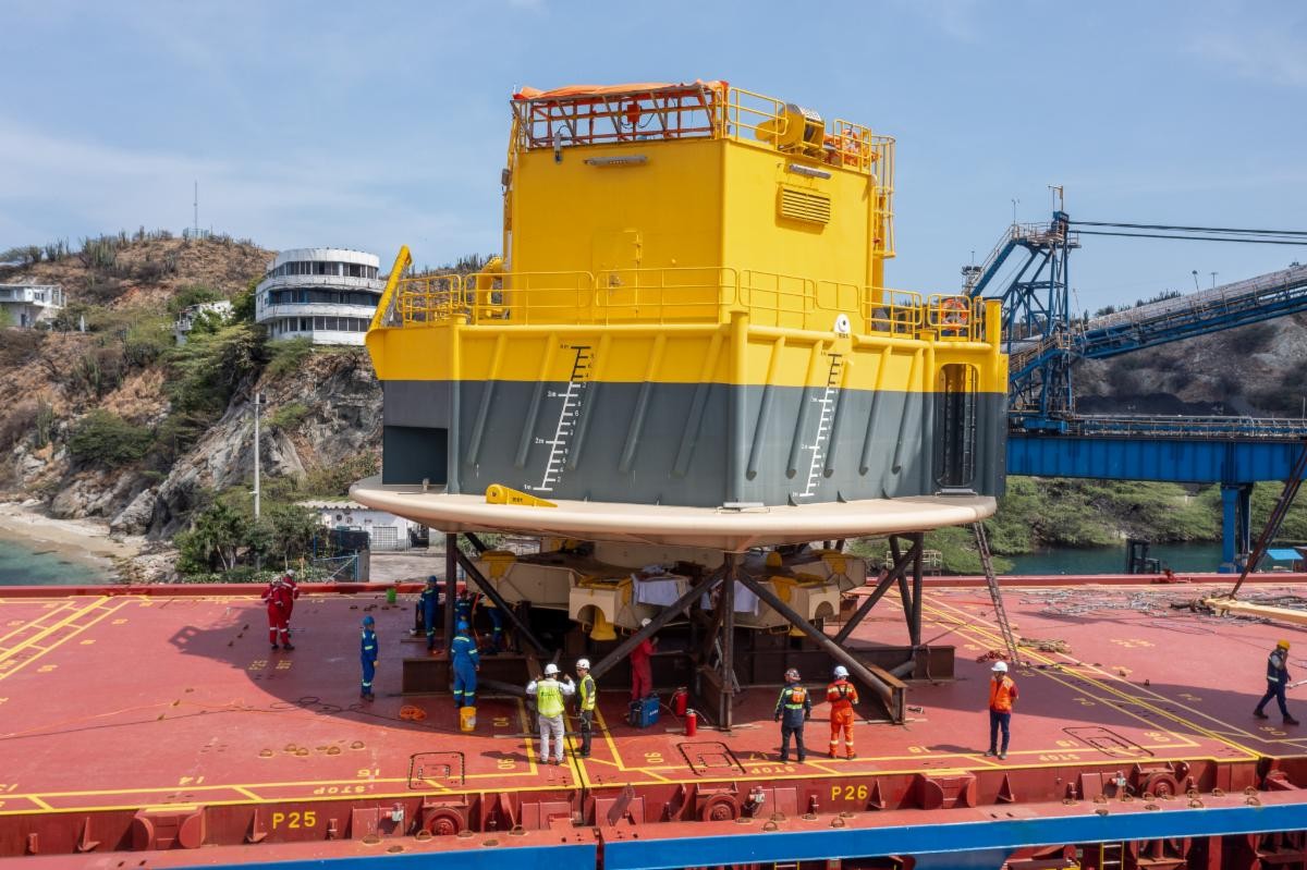 Featured image showing a 322-metric-ton SPM CALM Buoy