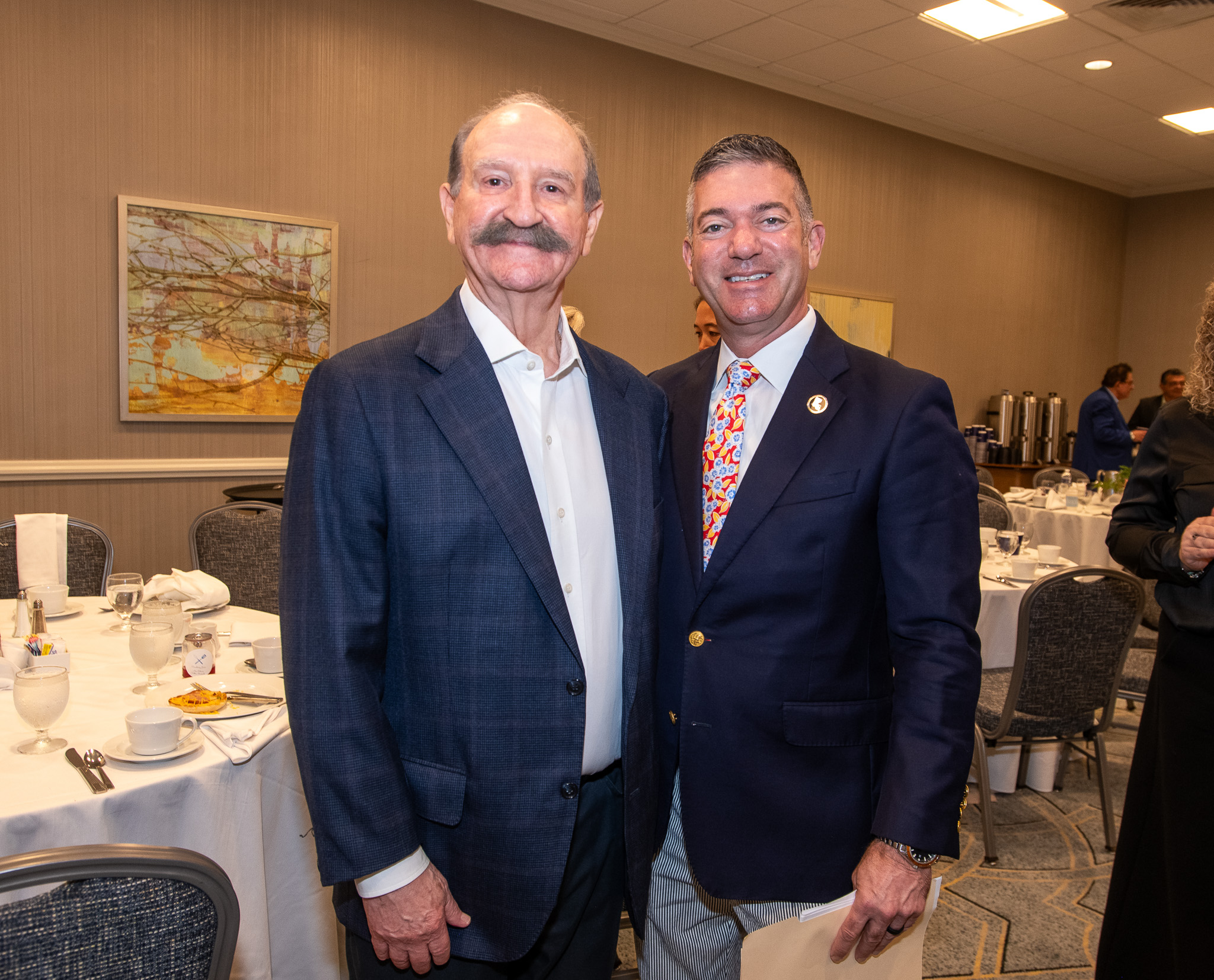 UTC Transoceanic launch attendees networking at Gulf Coast logistics event